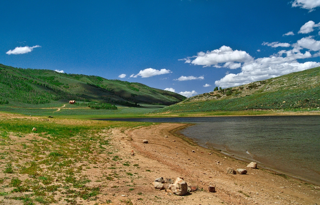 Scofield Reservoir area in 2023