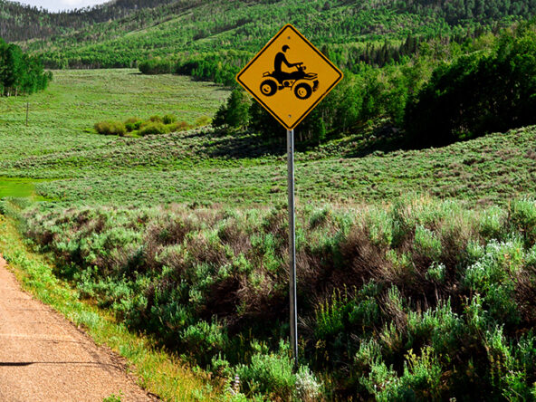 ATV Trails near Lot 72 at Scofield Mountain Estates