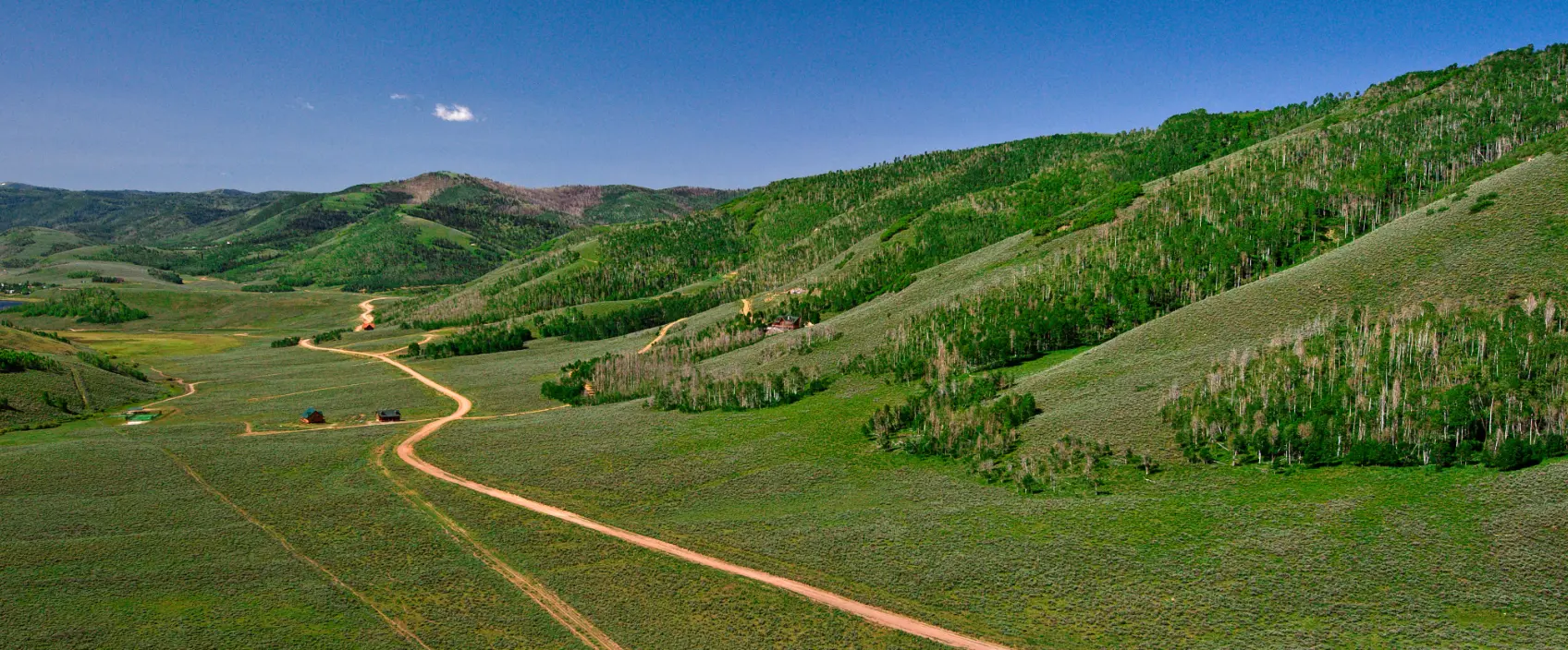 Cabins and cabin property at Scofield Mountain Estates in Utah